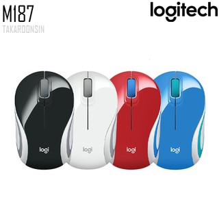 เมาส์ LOGITECH WIRELESS MINI MOUSE M187