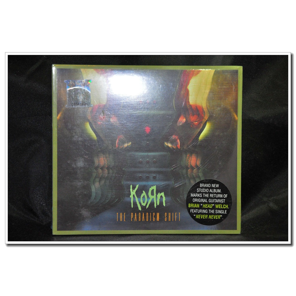 แผ่น DVD อัลบั้ม KORN THE PARADIGM SHIFT CD จํานวน 2 แผ่น