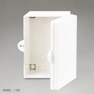 ตู้กันน้ำพลาสติกฝาทึบ กล่องกันน้ำพลาสติก NANO นาโน รุ่น 11W / 22W