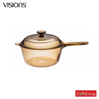 Visions 1.5L Covered Saucepan - Amber/V-01-VSP-1.5/CL (สีชา)