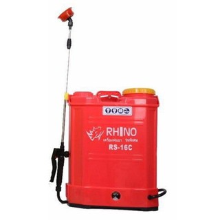 RHINO เครื่องพ่นยาแบตเตอรี่ รุ่น RS-16C (Red)