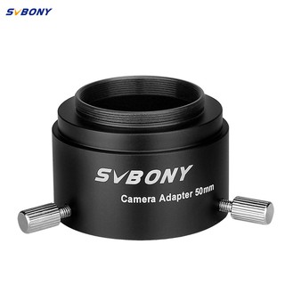 Svbony SV186 อะแดปเตอร์กล้อง T2 50 มม. (สําหรับ SV410) พร้อม Canon/Nikon T-Ring สําหรับการถ่ายภาพ