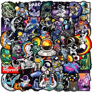 ❉ Outer Space Series 02 Classical Black &amp; White สติ๊กเกอร์ ❉ 50Pcs/Set DIY Fashion Waterproof Doodle Decals สติ๊กเกอร์