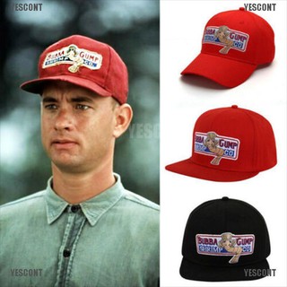 【YESCONT】1994 Bubba Gump Shrimp CO. Forrest หมวกเบสบอล หมวกสแน็ปแบ็ค คอสเพลย์ สําหรับผู้ชาย