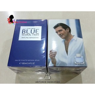 Antonio Banderas Blue Seduction Edt For Men 100 ml. ( กล่องซีล )