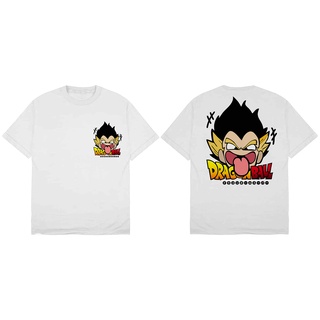 เสื้อยืดสีดำอินเทรนด์เสื้อยืด ลาย Dragon Ball Bezita สําหรับเด็กS-4XL