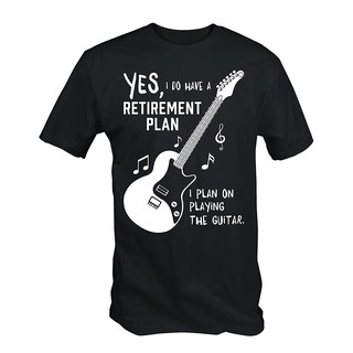 My Guitar Is My Retire T Plan Top Quality Top Adult Customized Fitness MenS T-Shirt Christmas Gift