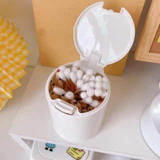 HomeDee ฟรีสติ๊กเกอร์ กล่องใส่ของ ชิ้นเล็ก ฝาเปิดปิดได้ แบบป๊อบ-อัฟ ช่วยป้องกันฝุ่น ขนาดมินิ