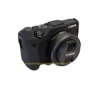 ซองซิลิโคนยางซิลิโคนหุ้มด้วยยางกันกระแทกสำหรับ Canon EOS M3
