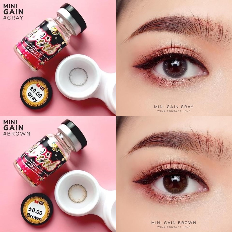 wink lens ( mini gain ) คอนแทคเลนส์
