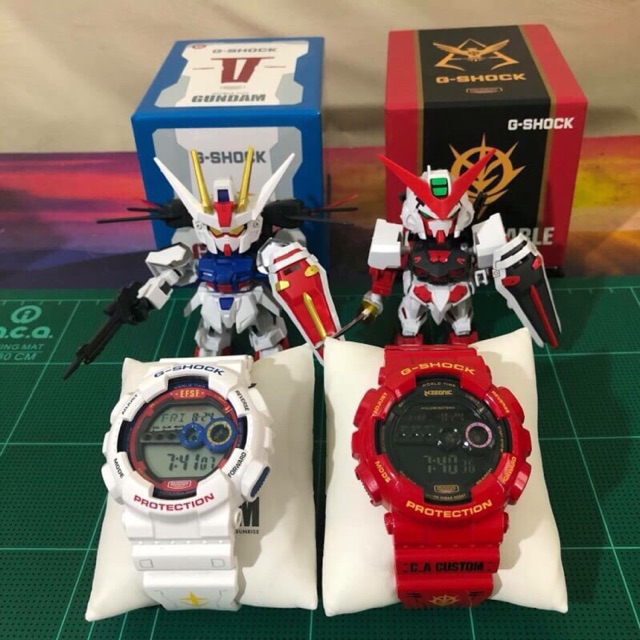 G-SHOCK X GUNDAM : Mobile Suit Gundam 35th Anniversary " & CHAR AZNABLE 35th ANNIVERSARY " LIMITED E