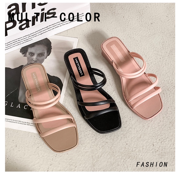 ผู้หญิงทิวลิปรองเท้าส้นสูง 2 วิธี Kasut Tinggi Wanita Lady [SH35480]