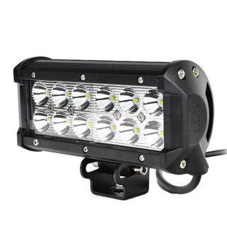 36W LED 7" ไฟสปอตไลต์ ไฟตัดหมอก มอเตอร์ไซต์ ATV ออฟโรด (Black)