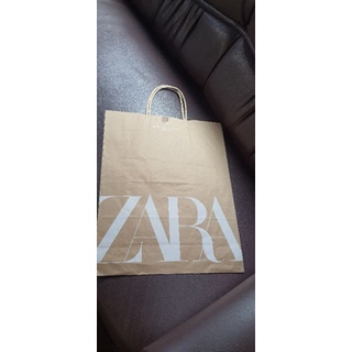 ถุง  ZARA ถุงกระดาษแบรนด์ต่างๆ ขนาด ก12 ย41.5 ส40 cm.