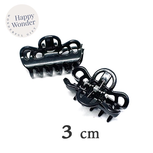 2 ชิ้น กิ๊บติดผม หนีบผม ที่สุดแห่งความเบา สบายศีรษะ ตัวเล็ก 3cm สไตล์เกาหลี  หัวน๊อตปลายปิดหมดปัญหาดีดออก
