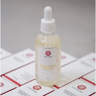Mikado Premium Serum 50 ml. เซรั่มลดสิว เหมาะสำหรับผู้ที่มีปัญหาสิว ผิวแพ้ง่าย เซรั่มบำรุงผิวหน้า