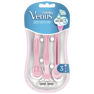 Free Delivery Gillette Women Venus Sensitive Razor 3pcs. Cash on delivery