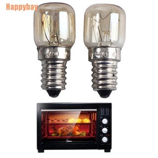 (Happybay) โคมไฟ 220v E14S ทนความร้อนสูง สําหรับไมโครเวฟ