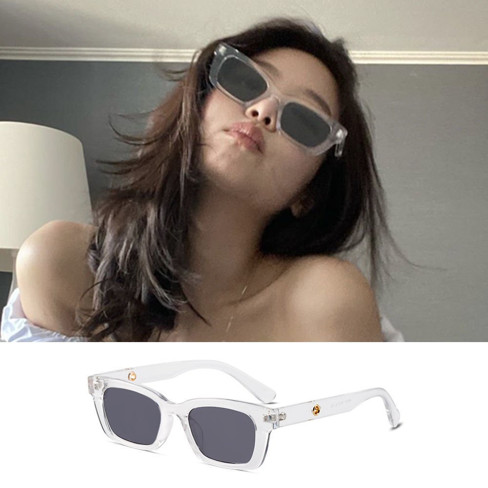 jennie Same Style GM Sunglasses Female ins Retro European American Korean Version Trendy Tik Tok