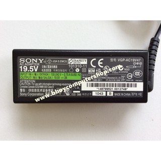 อแดปเตอร์ ของแท้ SONY VGP-AC19V57 19.5V 2A 40W หัว 6.5*4.4