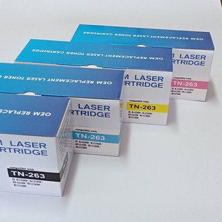 LeserJet Toner TN-263 BK C, M, Y, HL-L3230CDN / HL-L3270CDW / DCP-L3551CDW / MFC-L3750CDW / MFC-L3770CDW