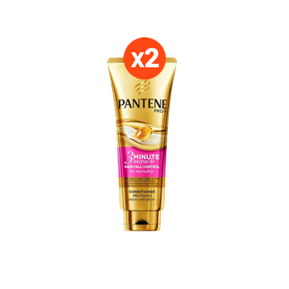 Pantene แพนทีน โปร-วี ทรี มินิท มิราเคิล ครีมนวดผม สูตรลดผมขาดหลุดร่วง 300 มล. X2 ขวด 3 Minute Miracle Hair Conditioner