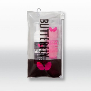 ชุดน้ำยาและฟองน้ำเช็ดทำความสะอาดหน้ายางปิงปอง BUTTERFLY RUBBER CARE SET แท้100%