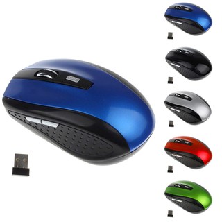 เมาส์ไร้สาย 2.4 G Optical Mouse 1200 DPI สำหรับคอมพิวเตอร์