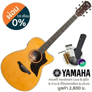 Yamaha® AC5M กีตาร์โปร่งไฟฟ้า 40 นิ้ว ทรง Concert Body Cutaway + แถมฟรีกระเป๋าฮาร์ดเคส **Made in Japan/ประกันศูนย์ 1 ปี*