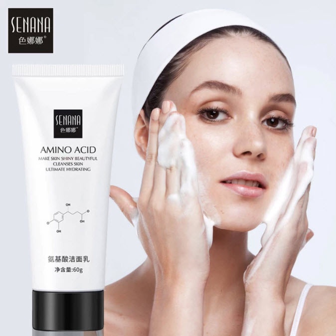 [พร้อมส่ง] โฟมล้างหน้า Senana amino acid facial cleanser