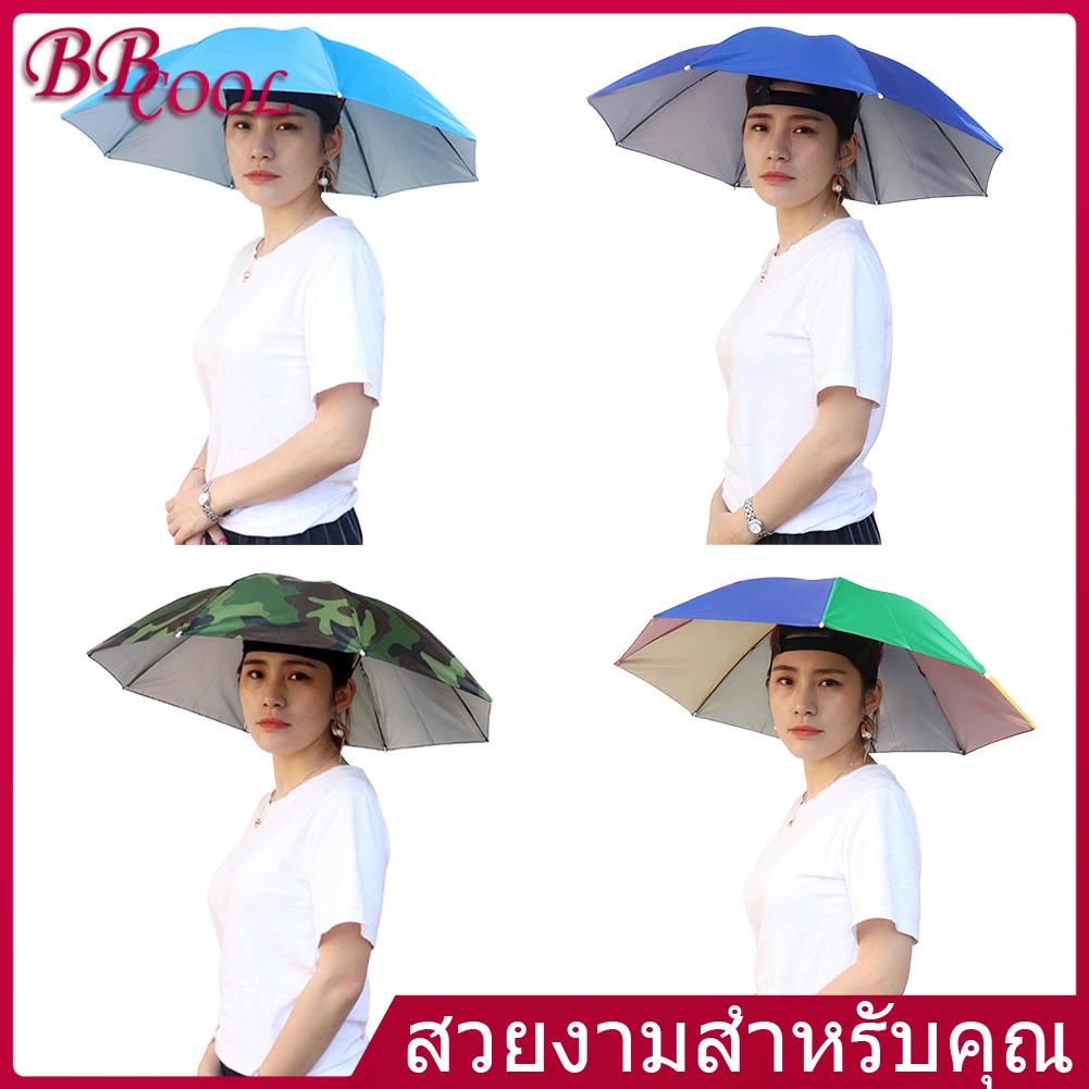 Yotome หมวกตกปลากลางแจ้งแบบพกพาป้องกันฝนป้องกันแดด Unisex #8