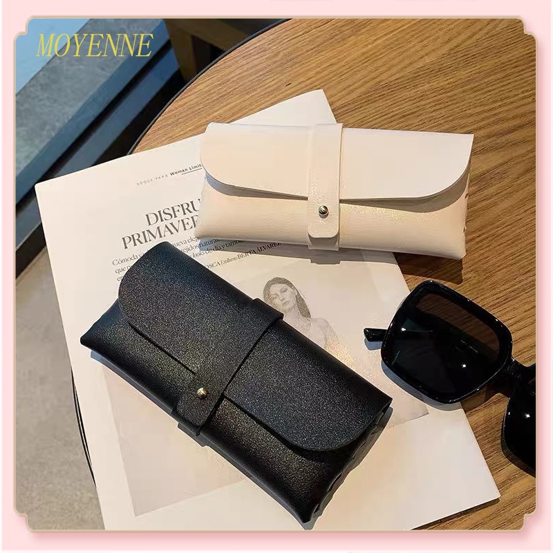 [ส่งกรุงเทพ] กล่องใส่แว่นกันแดดหนังแฮนด์เมดแบบใหม่ พกพาสะดวก ตกแต่งอย่างมีสไตล์เมื่อออกไปข้างนอก