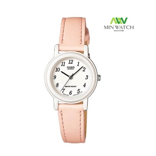 นาฬิกา รุ่น Casio นาฬิกาข้อมือ ผู้หญิง สายหนังสีชมพู รุ่น LQ-139L-4B2 ( Pink )