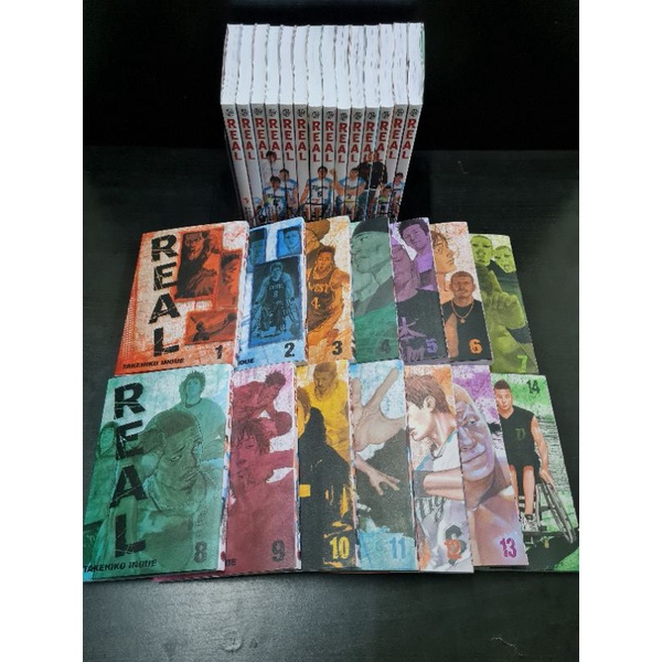 Manga : REAL volume 1-15 (English)