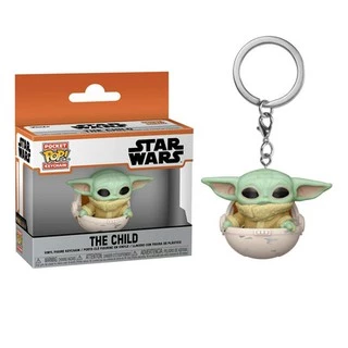 Funko Pop ! ( Star Wars ) Yoda พวงกุญแจตุ๊กตาของเล่นสําหรับเด็ก