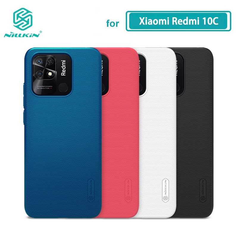 เคส Redmi 10C Nillkin Frosted Shield พีซีฮาร์ดปกหลังเคสสำหรับ Xiaomi Redmi 10C