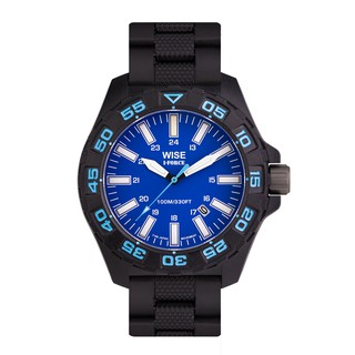 WISE I-FORCE T100 Blue carbon นาฬิกาข้อมือ 100m