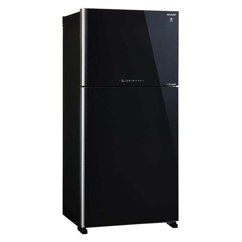ตู้เย็น ตู้เย็น 2 ประตู SHARP SJ-X600GP-BK 21.2คิว กระจกดำ อินเวอร์เตอร์ ตู้เย็น ตู้แช่แข็ง เครื่องใช้ไฟฟ้า 2-DOOR REFRI