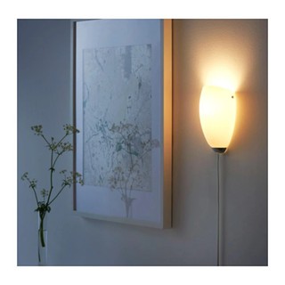 SANTIR โคมไฟติดผนังทางเดิน/ อัพไลท์ Wall uplighter 13*20 cm (แก้ว)