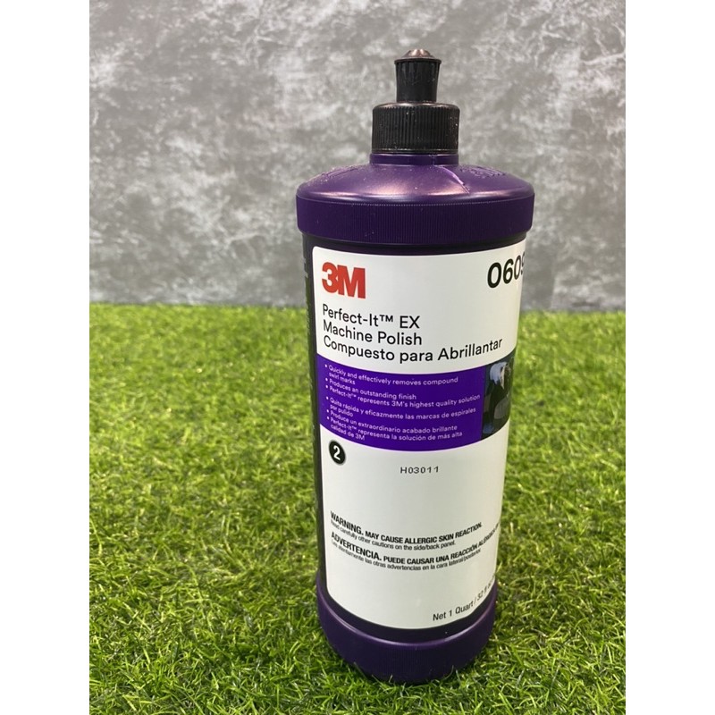 3M 06094 น้ำยาขัดละเอียดและชักเงา สีดำ เบอร์ 2 Perfect-It Machine Polish