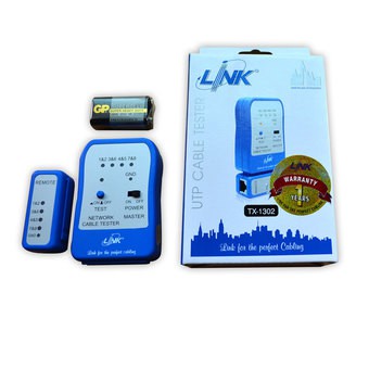 LINK TX-1302 อุปกรณ์ทดสอบสัญญาณสาย Lan/สายโทรศัพท์ Cable Tester