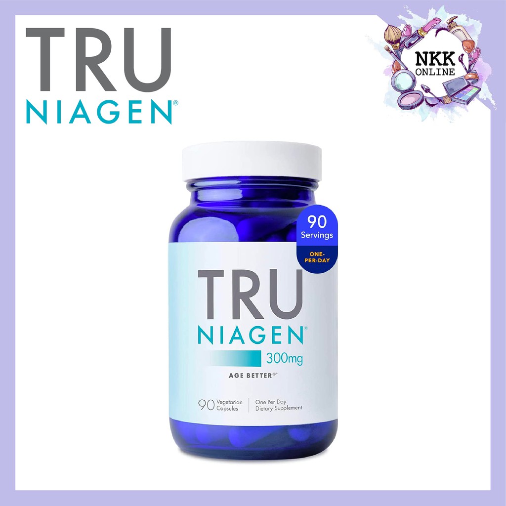 [EXP‼️08/2024] Tru Niagen 300mg NAD+ Supplement 30/90 Capsules