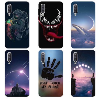 เคส เสี่ยวมี่ Xiaomi Mi 9 Lite Case Clear สวย การ์ตูน Printed เคสซิลิโคน Soft TPU Cover โทรศัพท์มือถือ Back For Xiaomi Mi9 Lite เคส