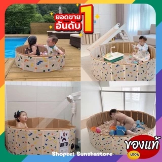 สระน้ำ บ่อบอล พับได้ แท้ 💯 มีจุกปล่อยน้ำ 🐳 Art Play Mat บ่อบอล บ่อทราย สำหรับเด็ก