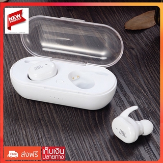 ***ส่งฟรี***หูฟังบลูทู ธ ไร้สาย JBL TWS-4 พร้อมหูฟังเอียร์บัดไร้สายขนาดเล็กของไมค์หูฟังบลูทู ธ 5.0