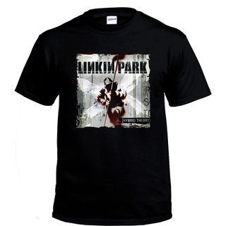 GILDAN Linkin PARK band เสื้อยืดลําลอง ผ้าฝ้าย 100% แขนสั้น พิมพ์ลายวงร็อค LINKIN PARK band สีดํา พลัสไซซ์ XS-XXXL สําหร