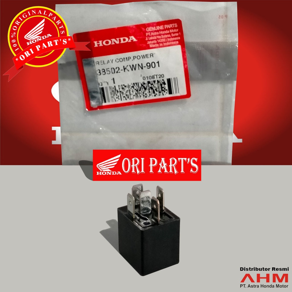 รีเลย์ reley สตาร์ทเตอร์ คอมพ์ พาวเวอร์ Vario 125 150 fi espx 150 // 38502kwn901