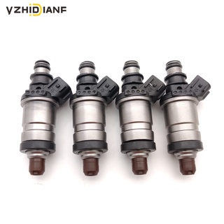 4PC Fuel Injectors 06164-P2J-000 06164P2J000 842-12192 For Honda- Accord- Civic- Odyssey Acura- RL TL Integra