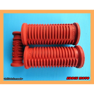 HONDA DREAM CA77 C77 C72 CA72 C76 FRONT PEG &amp; KICK START RUBBER SET "RED"  // ยางพักเท้าหน้า ยางคันสตาร์ท สินค้าคุณภาพดี