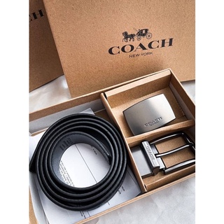 เข็มขัดCOACH คุ้มสุดๆ ✔เปลี่ยนได้2หัว   ชนช้อปเป๊ะ